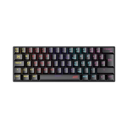 Ventaris Lissgard RGB Red Switch mechanikus gamer billentyűzet fekete (GT-KB11L-R)