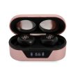 GUESS bluetooth fülhallgató SZTEREO (v5.0, TWS, mikrofon, zajszűrő + töltőtok) ARANY