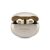 GUESS METALIC FINISH bluetooth fülhallgató SZTEREO (v5.3, TWS, mikrofon + töltőtok) ARANY