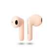 GUESS bluetooth fülhallgató SZTEREO (v5.0, TWS, mikrofon, vízálló + töltőtok) RÓZSASZÍN
