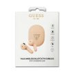 GUESS bluetooth fülhallgató SZTEREO (v5.0, TWS, mikrofon, vízálló + töltőtok) RÓZSASZÍN