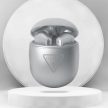 GUESS bluetooth fülhallgató SZTEREO (v5.0, TWS, mikrofon, vízálló + töltőtok) EZÜST