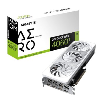   Gigabyte GeForce RTX 4060 Ti 8GB AERO OC 8G videokártya (GV-N406TAERO OC-8GD)