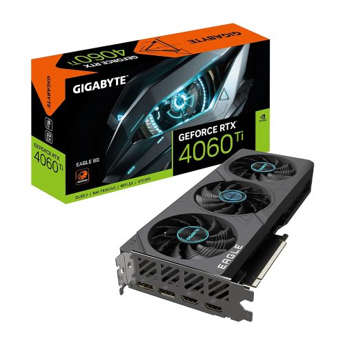 Gigabyte GeForce RTX 4060 Ti 8GB EAGLE 8G videokártya (GV-N406TEAGLE-8GD)
