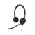 hameco HS-3800D-USB sztereó headset fekete