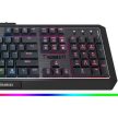 Gamdias Hermes P3 RGB Gamer US Brown switch billentyűzet fekete