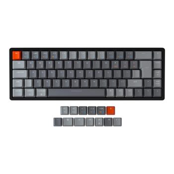   Keychron K6 RGB Bluetooth angol Gateron G Pro Red billentyűzet (Aluminum frame) (K6-Q1-UK)