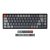 Keychron K6 RGB Bluetooth angol Gateron G Pro Red billentyűzet (Aluminum frame) (K6-Q1-UK)
