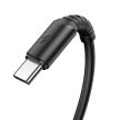 BOROFONE BX47 COOLWAY KÁBEL - USB A C TÍPUSHOZ - 3A 1 MÉTER Fekete