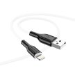 BOROFONE BX63 CHARMING KÁBEL - USB-LIGHTNING - 2,4A 1 MÉTER Fekete-FEHÉR