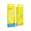 BOROFONE BX51 TRIUMPH KÁBEL - USB A C TÍPUSHOZ - 3A 1 MÉTER FEHÉR