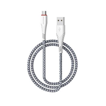   BOROFONE BX25 ERŐTELJES KÁBEL - USB-MICRO USB - 2,4A 1 MÉTER FEHÉR