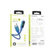 BOROFONE KABEL BU32 EXCLUSIVE - USB NA LIGHTNING - 2,4A 1,2 MÉTER KÉK