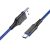 BOROFONE KÁBEL BX67 - USB A C TÍPUSHOZ - 3A 1 MÉTER KÉK