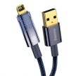 BASEUS EXPLORER KÁBEL - USB-LIGHTNING - 2,4A 2 MÉTER (CATS000503) KÉK