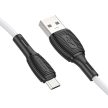 BOROFONE BX86 ADVANTAGE KÁBEL - USB-MICRO USB - 2.4A 1 MÉTER FEHÉR