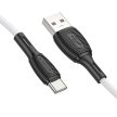BOROFONE BX86 ADVANTAGE KÁBEL - USB A C TÍPUSHOZ - 3A 1 MÉTER FEHÉR