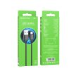 BOROFONE BX87 SHARP KÁBEL - USB-MICRO USB - 2.4A 1 MÉTER Fekete