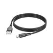 BOROFONE BX99 METHOD CABLE - USB A C TÍPUSÚHOZ - 3A 1 MÉTER Fekete
