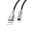 BOROFONE BU40 ADVANTAGE KÁBEL - USB-LIGHTNING - 2,4A 1,2 MÉTER Fekete