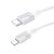 BOROFONE BX101 CREATOR KÁBEL - C TÍPUSÚ - LIGHTNING - PD 27W 3A 1 MÉTER FEHÉR