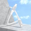 BOROFONE BX101 CREATOR KÁBEL - C TÍPUSÚ - LIGHTNING - PD 27W 3A 1 MÉTER FEHÉR