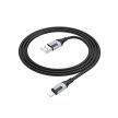 BOROFONE BX101 CREATOR KÁBEL - USB-LIGHTNING - 2,4A 1 MÉTER Fekete