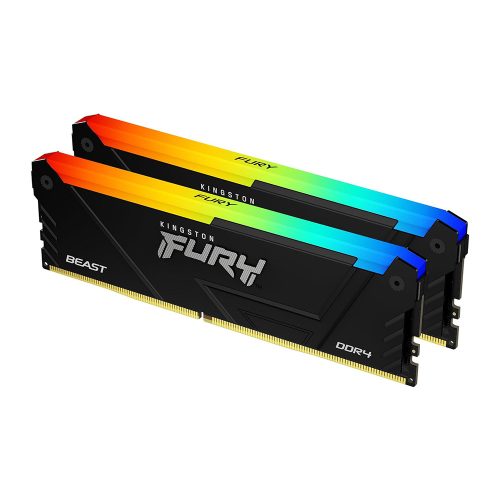 32GB 3200MHz DDR4 RAM Kingston Fury Beast RGB CL16 (2x16GB) (KF432C16BB2AK2/32)