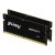 64GB 4800MHz DDR5 notebook RAM Kingston Fury Impact CL38 (2x32GB) (KF548S38IBK2-64)
