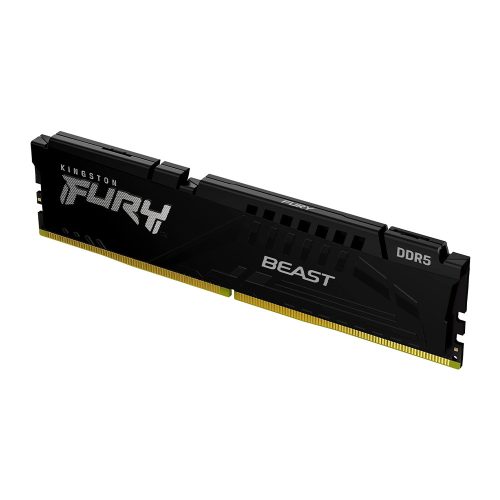 16GB 5200MHz DDR5 RAM Kingston Fury Beast Black CL36 (KF552C36BBE-16)