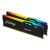 32GB 5200MHz DDR5 RAM Kingston Fury Beast RGB CL40 (2x16GB) (KF552C40BBAK2-32)
