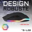 The G-Lab Kult Helium vezeték nélküli gaming egér fekete (KULT-HELIUM-WL)