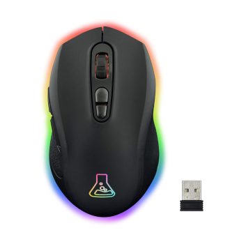   The G-Lab Kult Neon vezeték nélküli gaming egér fekete (KULT-NEON)