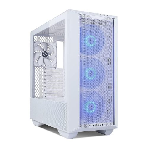 Lian Li LANCOOL III RGB White táp nélküli ablakos ház fehér