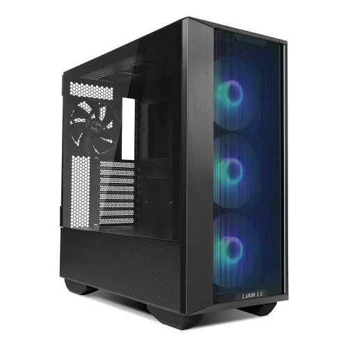 Lian Li LANCOOL III RGB Black táp nélküli ablakos ház fekete
