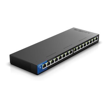 Linksys 16x1000Mbps POE+ 16-Portos switch (LGS116P-EU)