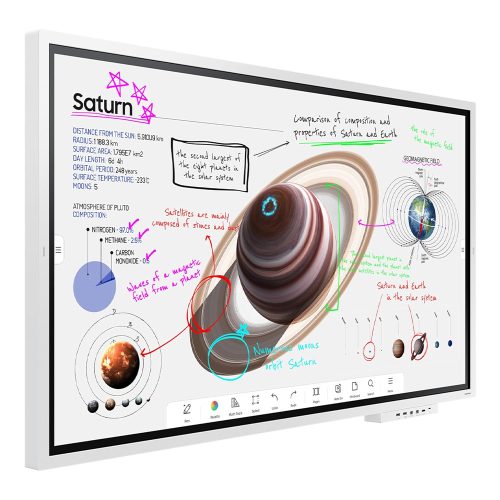 65" Samsung Flip Pro WM65B digitális flipchart kijelző (LH65WMBWBGCXEN)