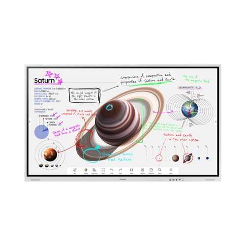 75" Samsung Flip Pro WM75B digitális flipchart kijelző (LH75WMBWLGCXEN)