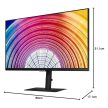 27" Samsung ViewFinity S60UA LCD monitor (LS27A600NAUXEN)