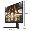 27" Samsung Odyssey G52A LCD monitor fekete (LS27AG520PPXEN)
