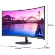 27" Samsung S27C390EAU ívelt LCD monitor (LS27C390EAUXEN)