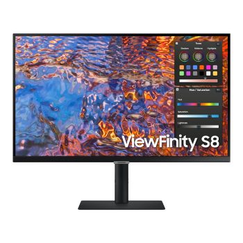   32" Samsung ViewFinity S8 LCD monitor fekete (LS32B800PXPXEN)