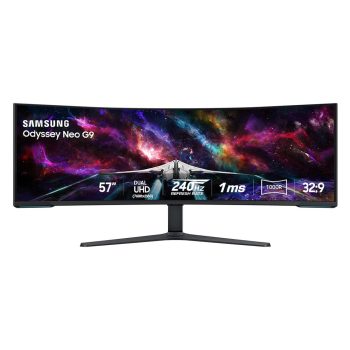   57" Samsung Odyssey Neo G9 G95NC ívelt LCD monitor (LS57CG952NUXEN)