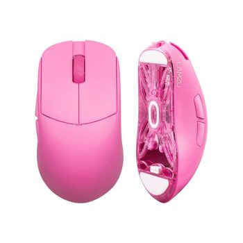   Lamzu Atlantis vezetékes/vezeték nélküli egér rózsaszín (M305 MP)