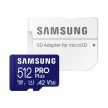 Samsung PRO Plus 512GB microSDXC memóriakártya + adapter (MB-MD512KA/EU)
