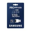 Samsung PRO Ultimate 128GB microSDXC memóriakártya + kártyaolvasó (MB-MY128SB/WW)