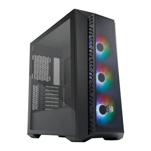 Cooler Master MasterBox 520 Mesh táp nélküli ablakos ház fekete (MB520-KGNN-S00)