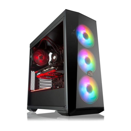 Cooler Master MasterBox Lite 5 ARGB táp nélküli ablakos ház fekete (MCW-L5S3-KGNN-05)