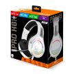 Spirit of Gamer PRO-H8 RGB mikrofonos fejhallgató fehér (MIC-PH8WT)
