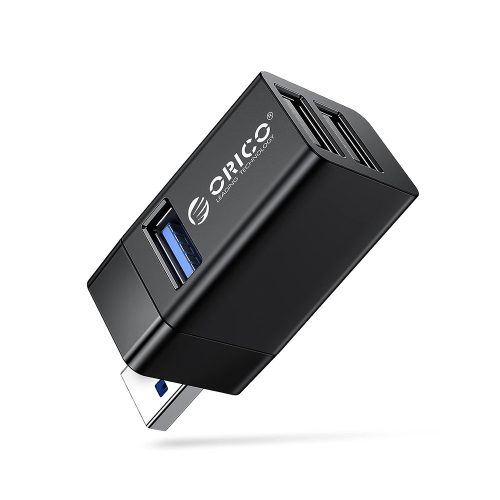 Orico 1x USB 3.0 + 2x USB 2.0 Hub fekete (MINI-U32-BK)